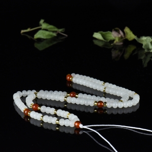 山料和田白玉多圈手串