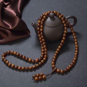 海南黄花梨桶珠108佛珠