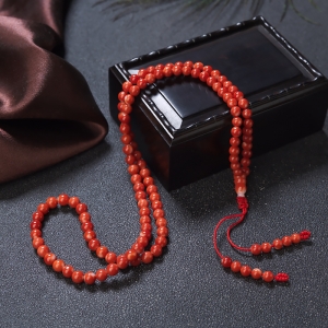 5mmMOMO珊瑚多圈手串