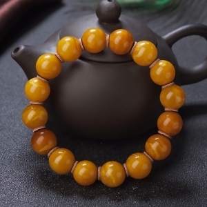 12mm老蜜蜡单圈手串