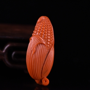 柿子红南红多子多福吊坠