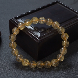 9mm钛晶单圈手串