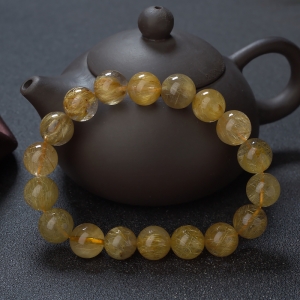 11.5mm钛晶单圈手串