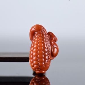 柿子红南红多子多福吊坠