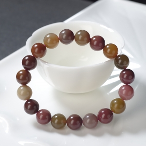 10.5mm盐源玛瑙单圈手串