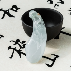 糯冰种飘黄翡翡翠赫赫有名吊坠