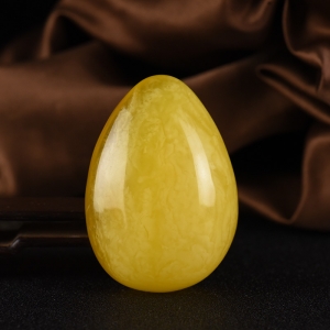 白花蜜金绞蜜蜜蜡水滴吊坠