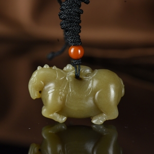 山料和田糖玉马上封侯吊坠