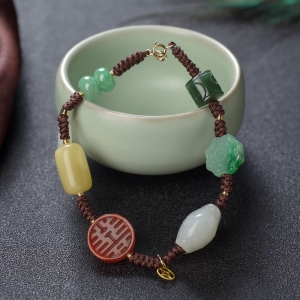 多宝编织单圈手串