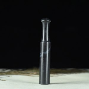 籽料和田玉青花烟嘴