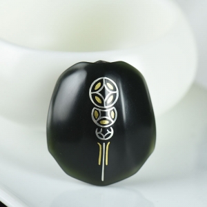 籽料和田黑青玉富甲天下吊坠