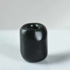 籽料和田黑青玉路路通吊坠