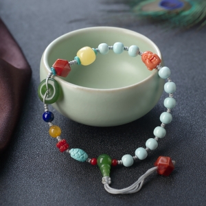 多宝编织单圈手串