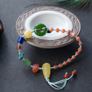 多宝编织单圈手串