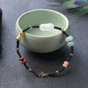 多宝编织单圈手串