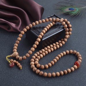 8mm老山檀108佛珠