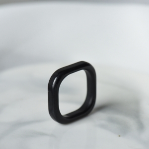 山料和田墨玉指环