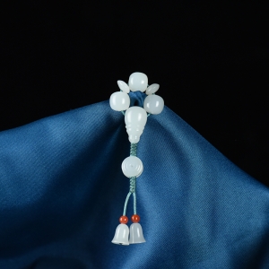 籽料和田白玉配件套装