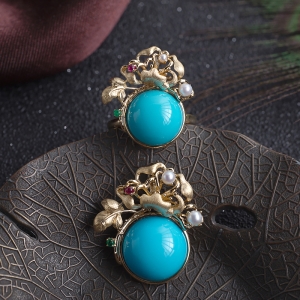 18K美松戒指/吊坠套装