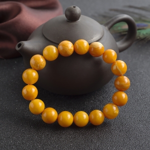 11.5mm老蜜蜡单圈手串