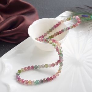 6mm西瓜碧玺多圈手串