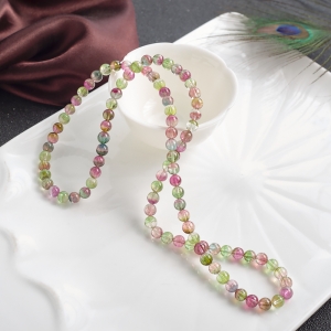 6.5mm西瓜碧玺多圈手串