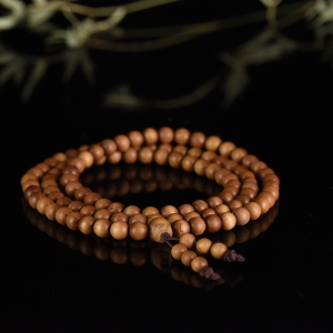 6mm老山檀108佛珠