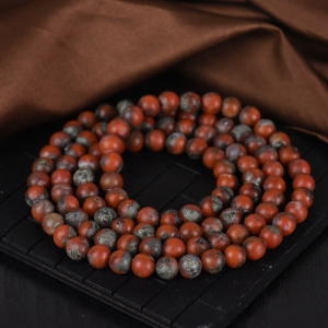 8.5mm包浆料南红108佛珠