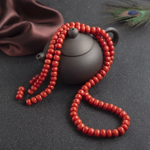 沙丁珊瑚算盘珠108佛珠