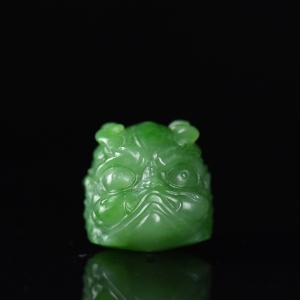 山料和田碧玉龙珠配件