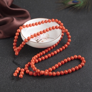 7mmMOMO珊瑚108佛珠