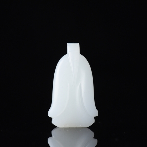 籽料和田白玉翁仲吊坠