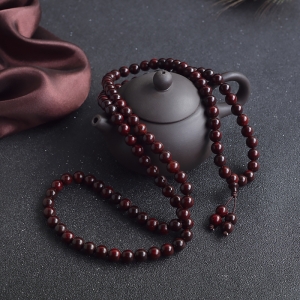 8mm满星小叶紫檀108佛珠