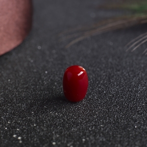 阿卡牛血红珊瑚桶珠