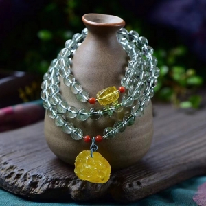 8mm绿幽灵多圈手串