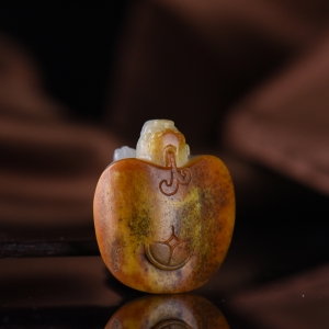 籽料和田玉龙龟吊坠