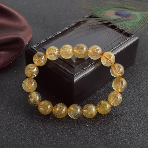 12mm钛晶单圈手串