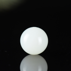 16mm籽料和田白玉圆珠配件