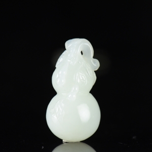 山料和田白玉福禄吊坠