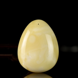 白花蜜蜜蜡水滴吊坠