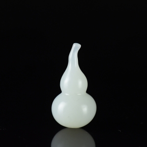 籽料和田白玉福禄吊坠