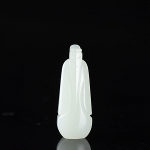 籽料和田白玉翁仲吊坠