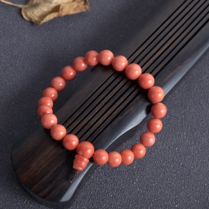 8mmMOMO珊瑚单圈手串