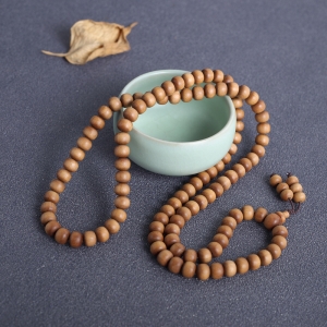 老山檀香桶珠108佛珠