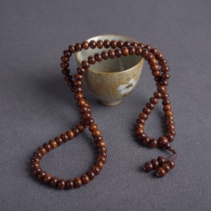 海南黄花梨算盘珠108佛珠