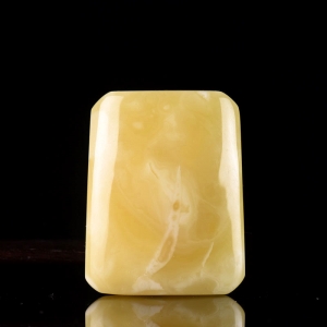 白花蜜蜜蜡无事牌吊坠