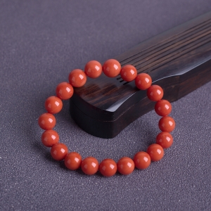 9.5mm沙丁珊瑚单圈手串