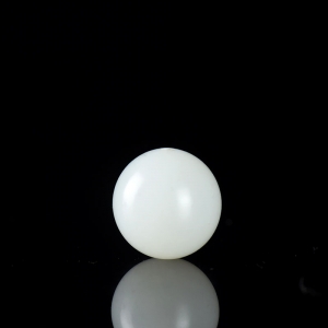 17.5mm籽料和田白玉圆珠