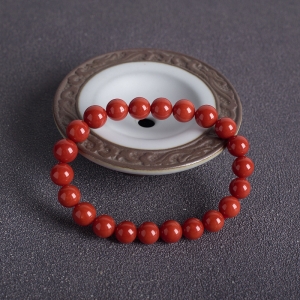 8.5mm沙丁珊瑚单圈手串