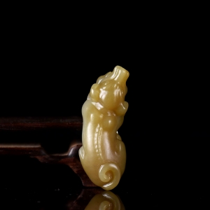 山料和田糖玉旺财吊坠